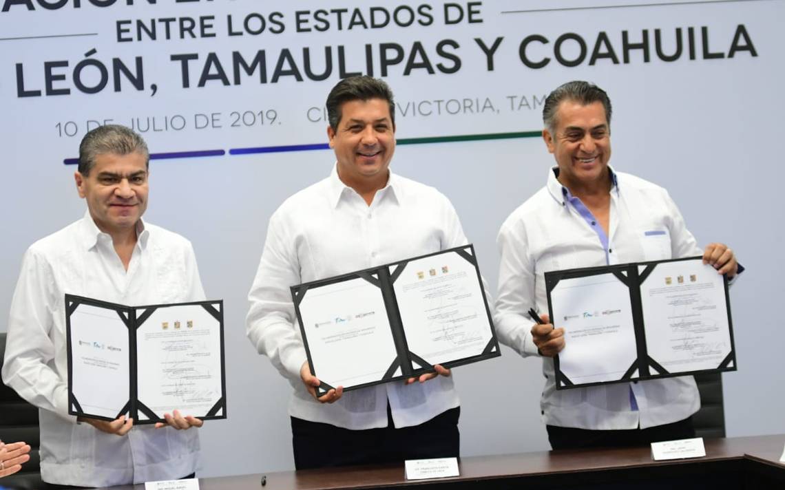 Coahuila firma convenio de seguridad con NL y Tamaulipas - El Sol de la  Laguna | Noticias Locales, Policiacas, sobre México, Coahuila y el Mundo